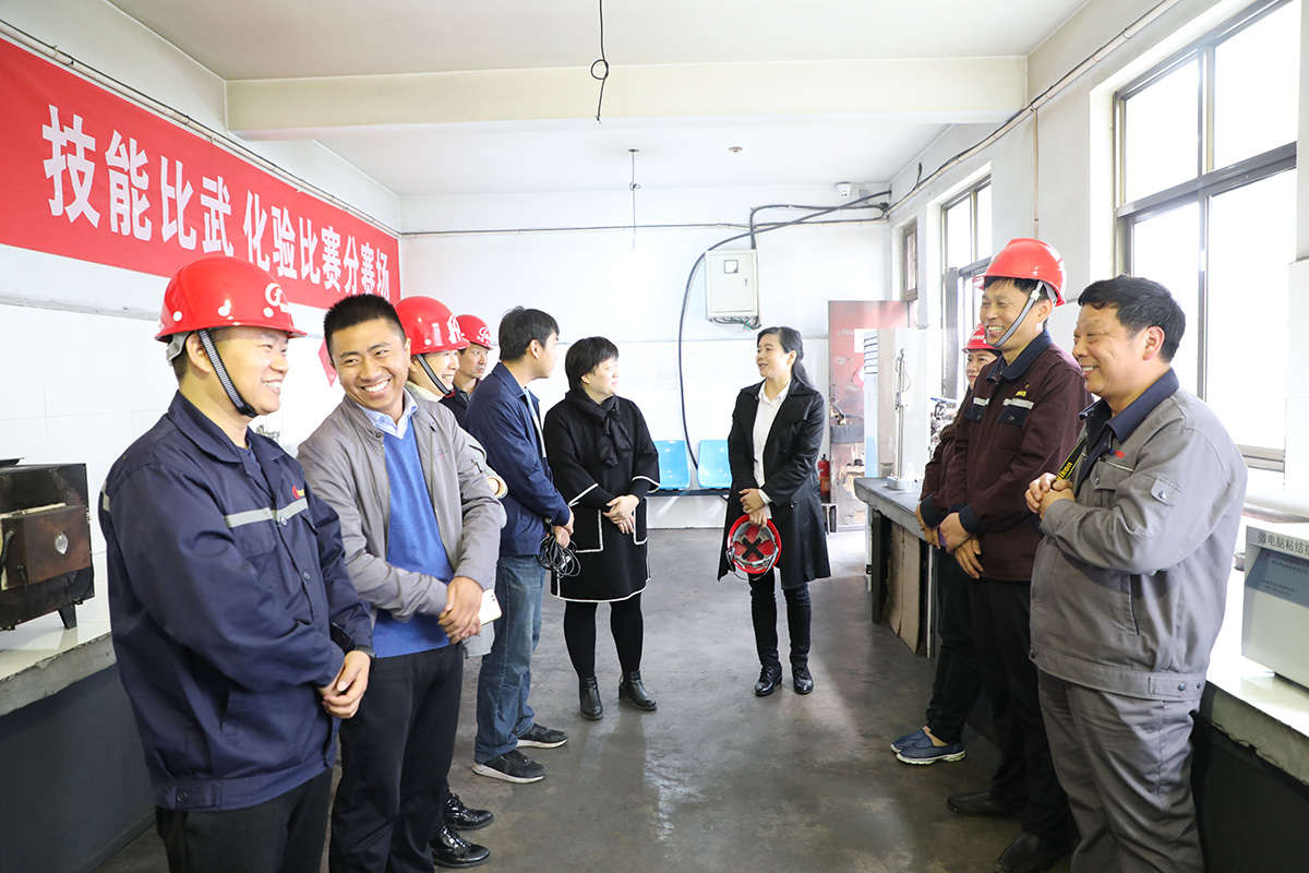 铜冶镇第七届“同兴杯”技能交锋化验分赛场